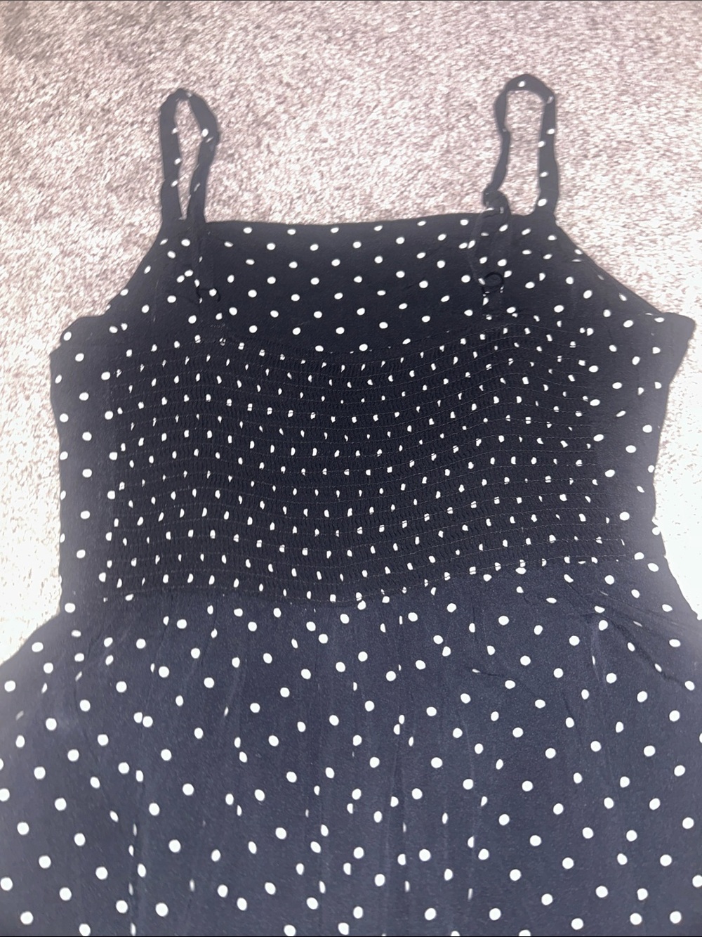 Old navy Black Polka Dot Wide-Leg Jumpsuit - Picture 5 of 5